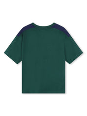 HUGO KIDS logo-print cotton T-shirt