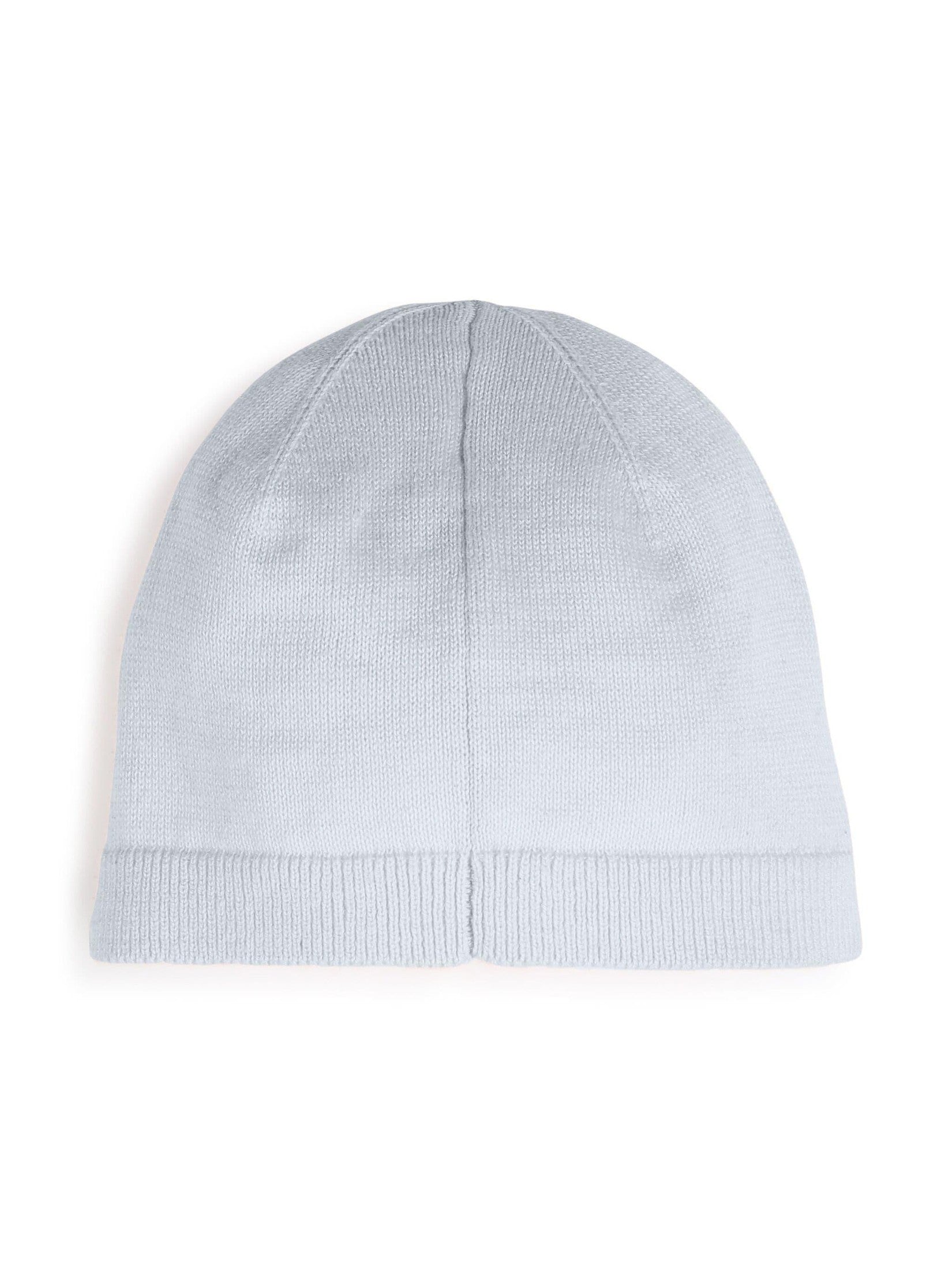 Boss kidswear logo-embroidered cotton beanie and slipper set