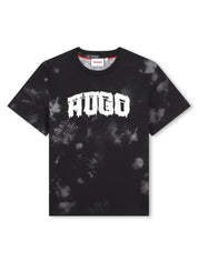 HUGO KIDS logo-print cotton T-shirt