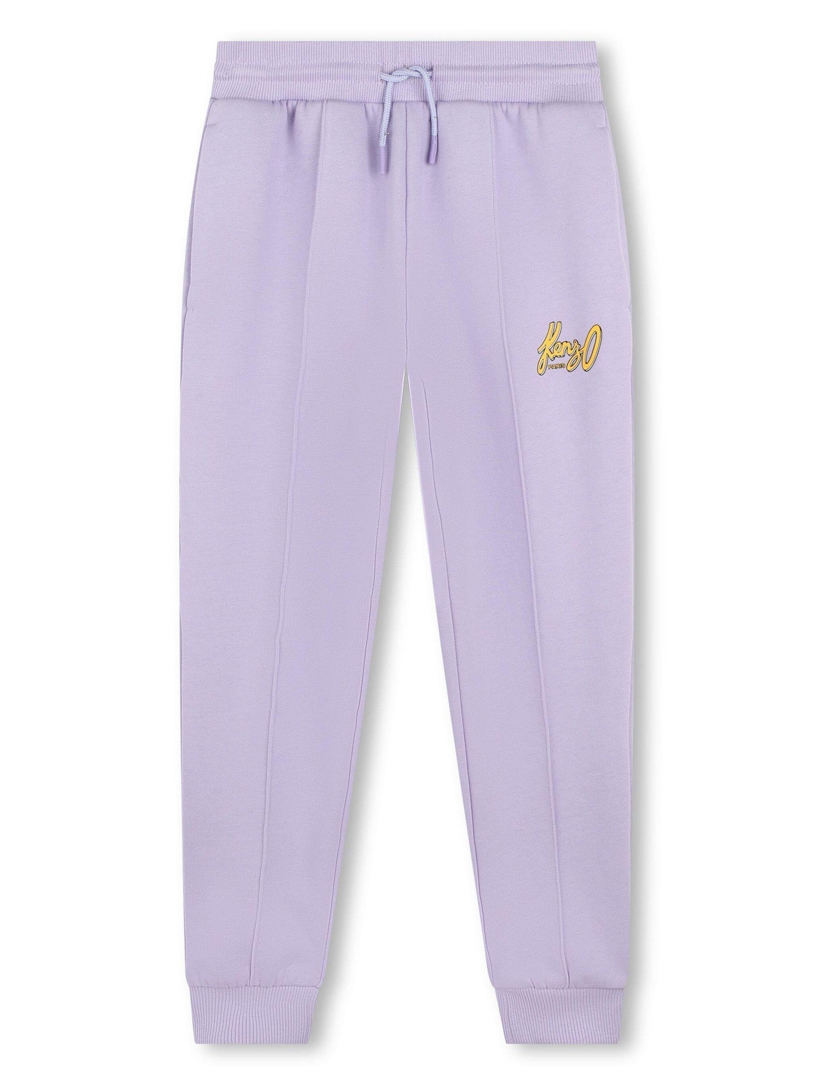 Kenzo kids cotton blend jogging trousers