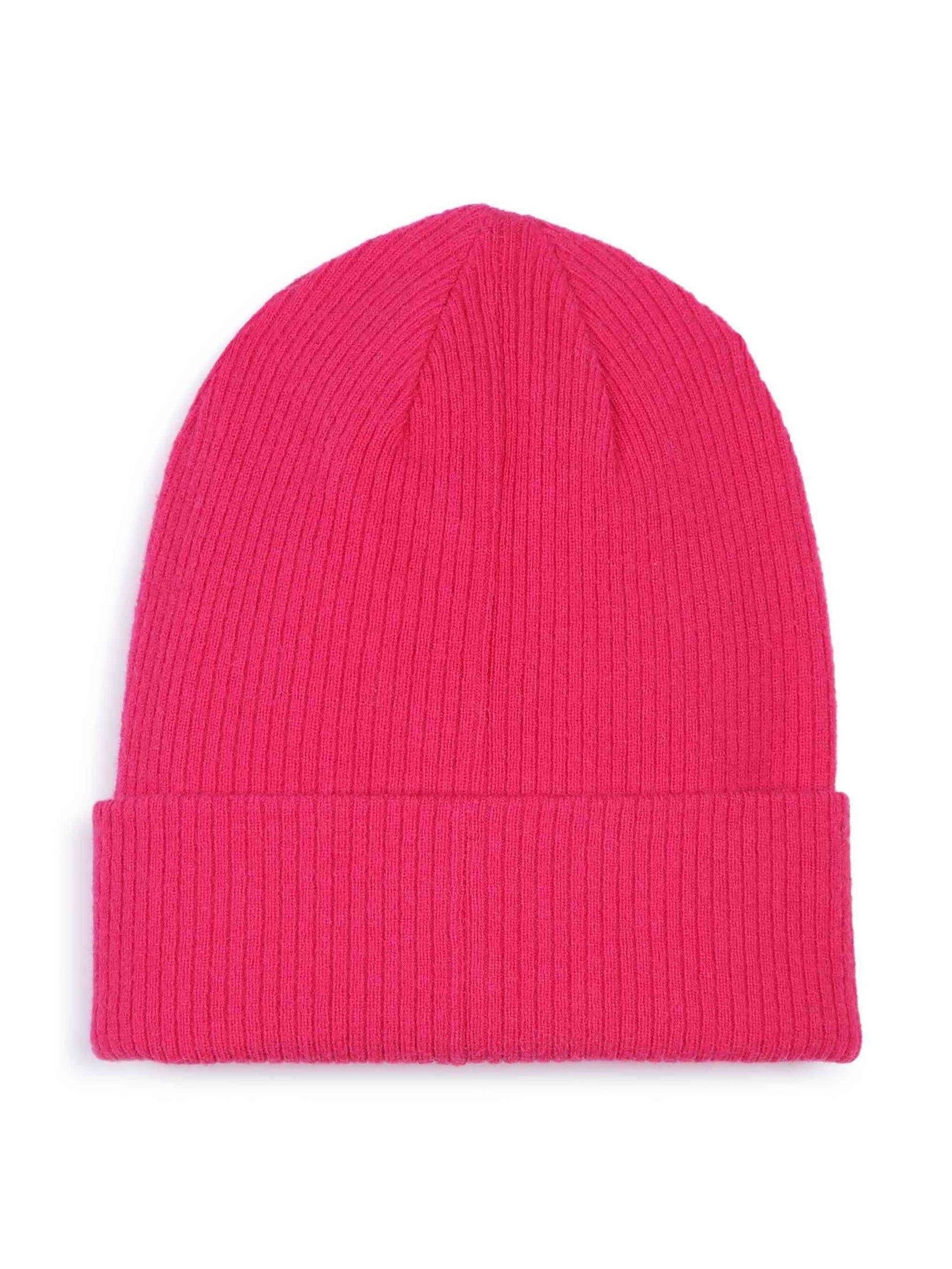 Dkny kids logo-patch knitted beanie