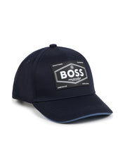 BOSS Kidswear logo-patch baseball cap