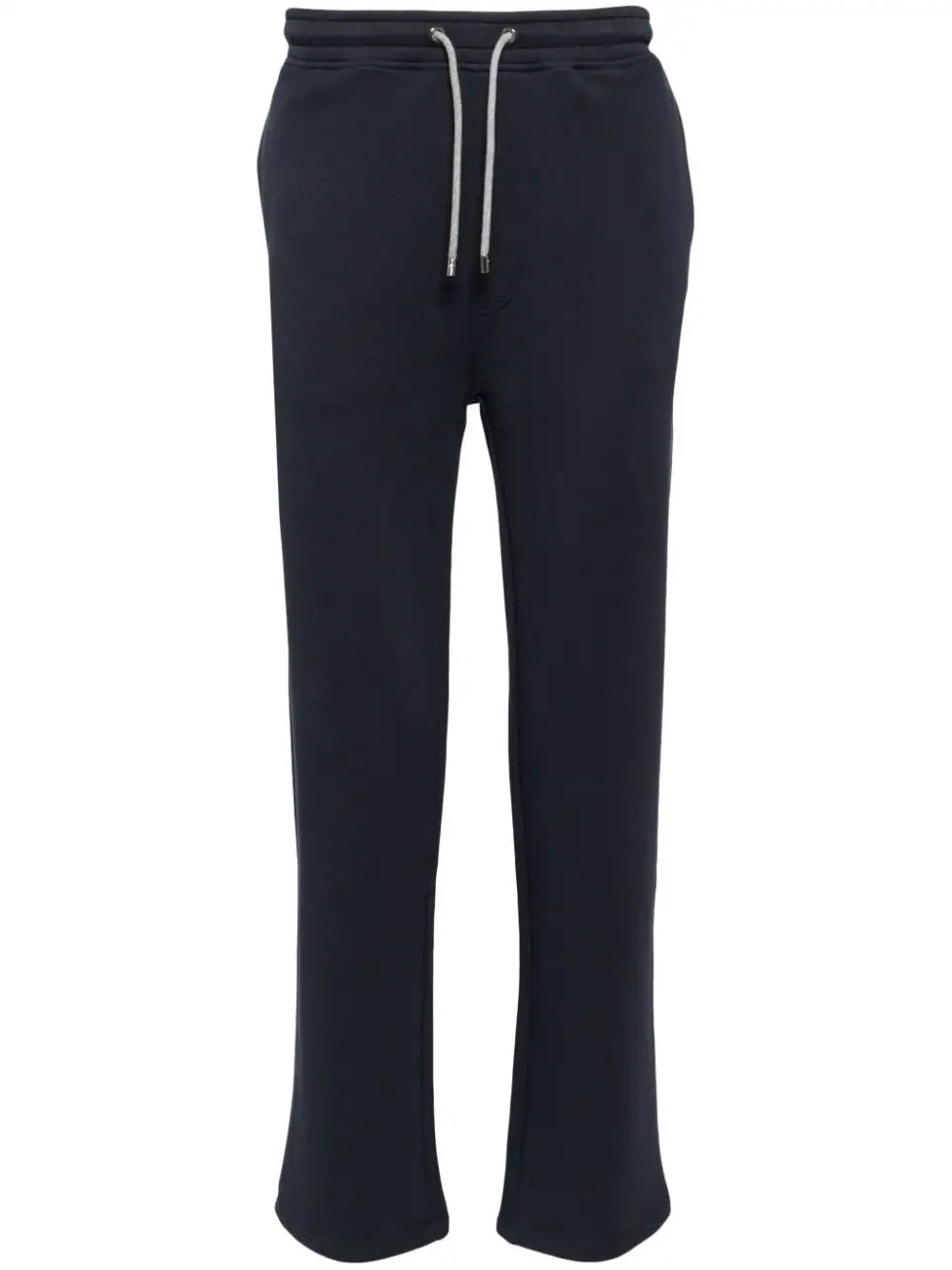 straight-leg cotton track pants