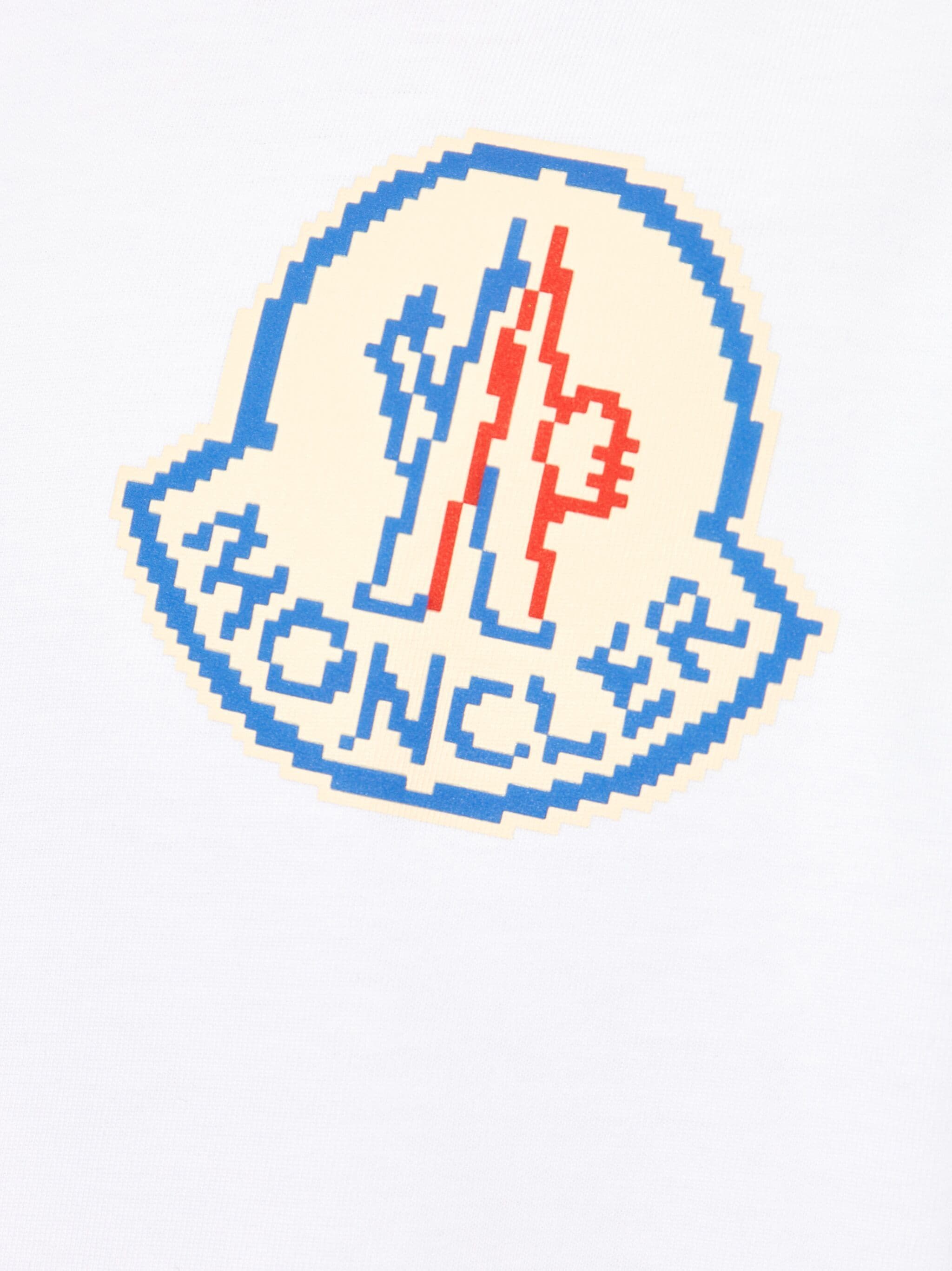 Moncler logo-print cotton T-shirt