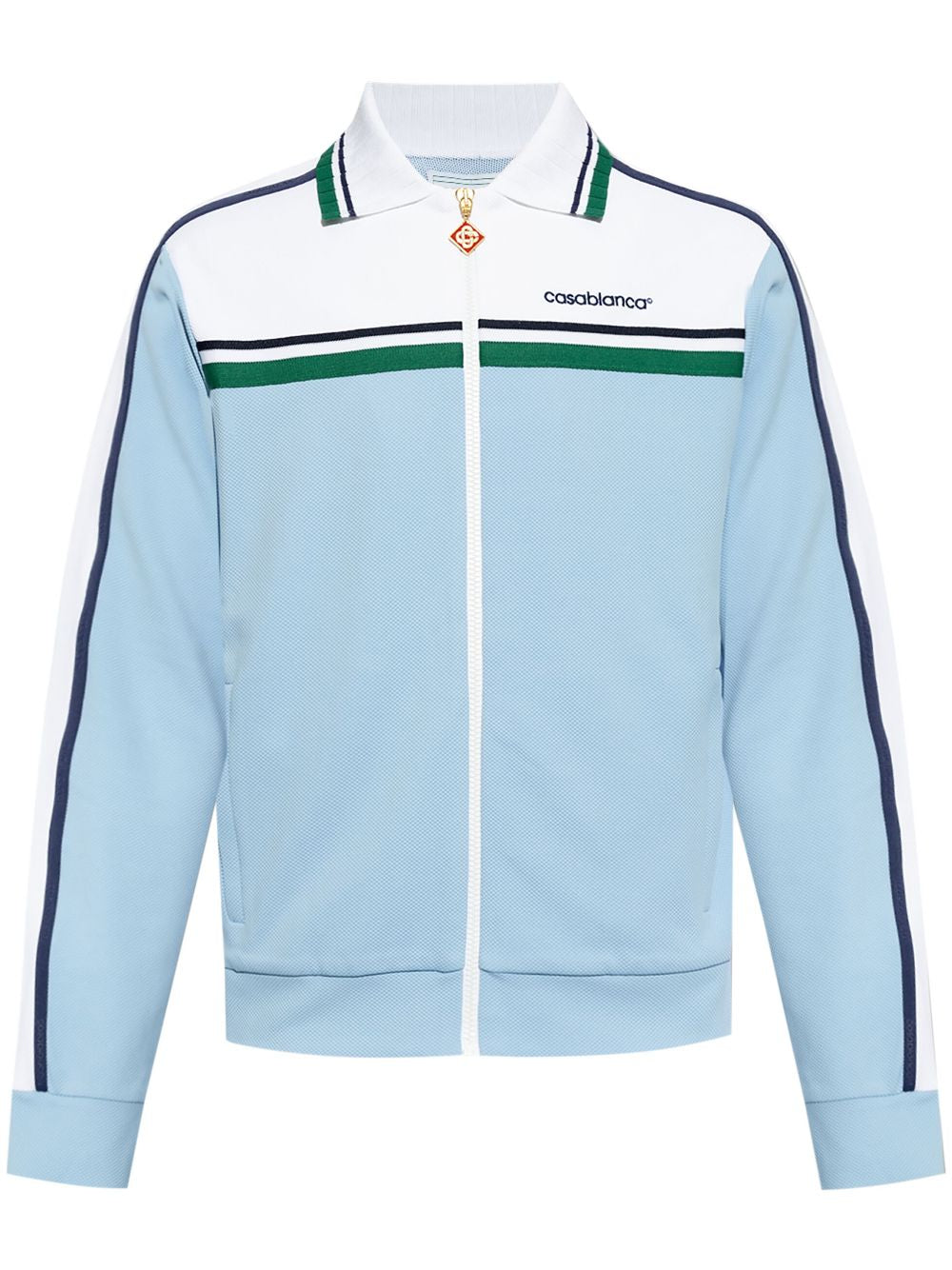 MENS CONTRAST YOKE TRACK JACKET