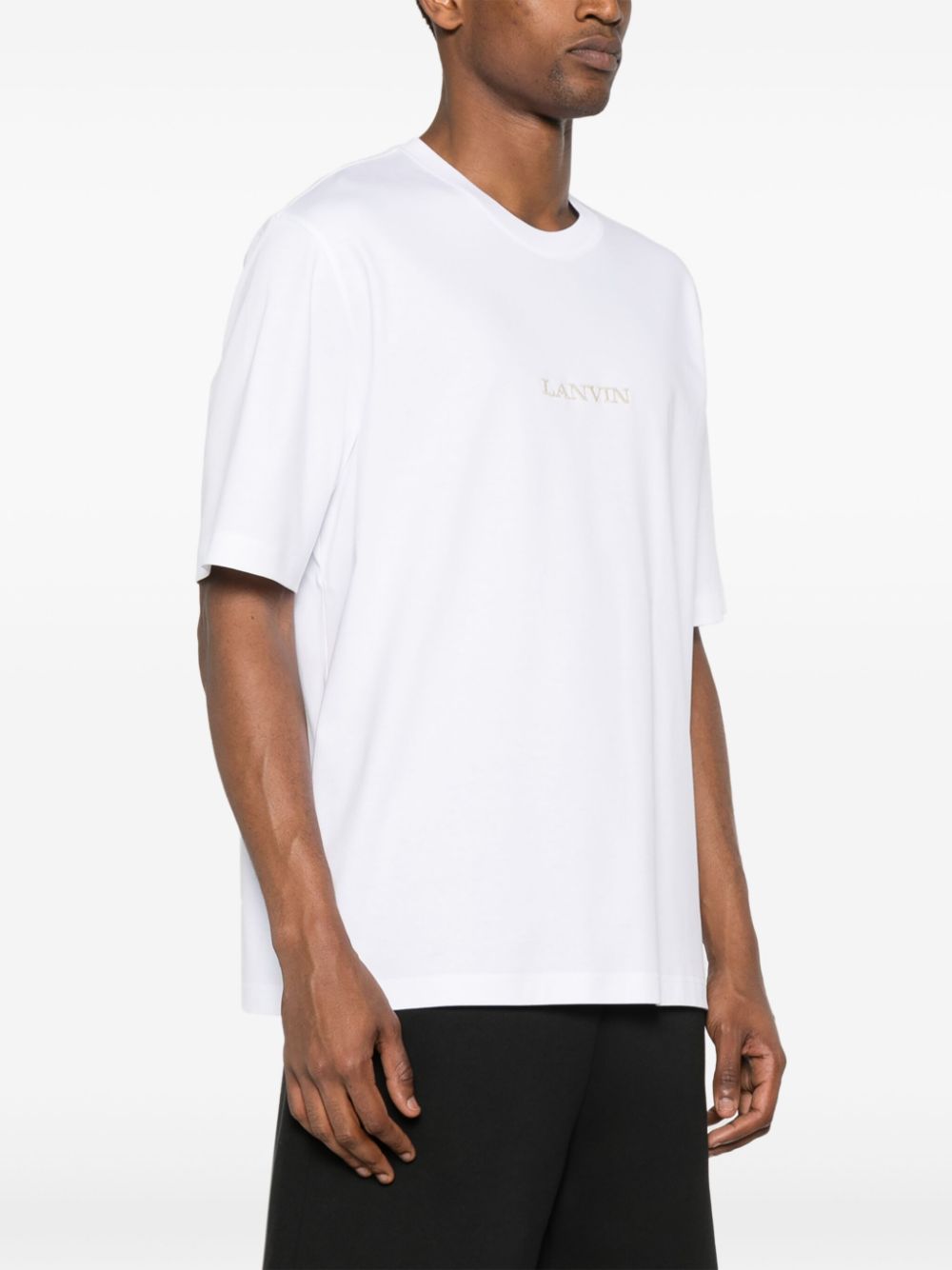 CURLY LANVIN LOGO REGULAR T-SHIRT