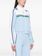 WOMENS CONTRAST FRONT YOKE TRACK TOP