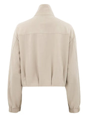 Geniveve cropped track jacket