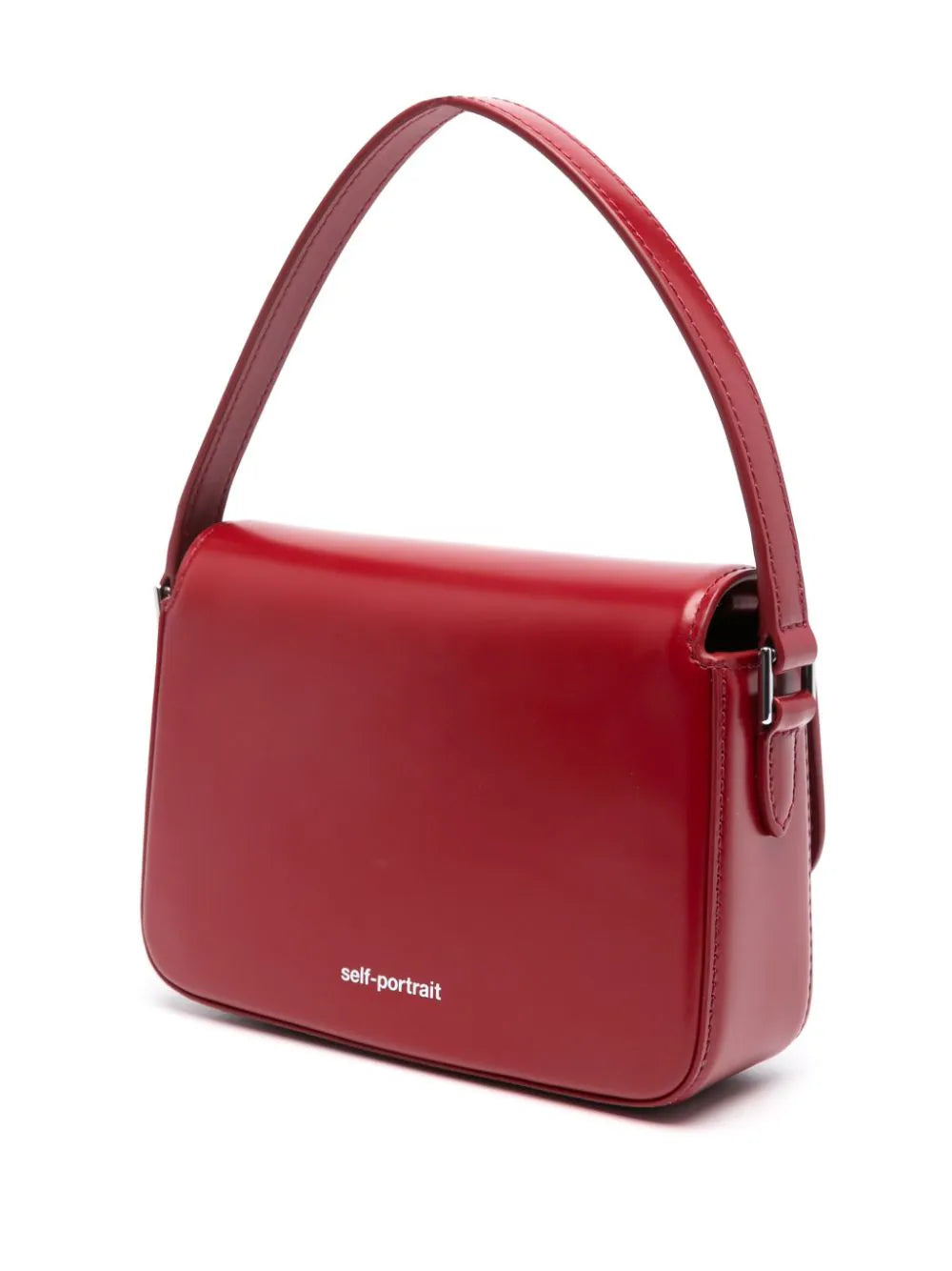 BURGUNDY LEATHER MICRO BAG