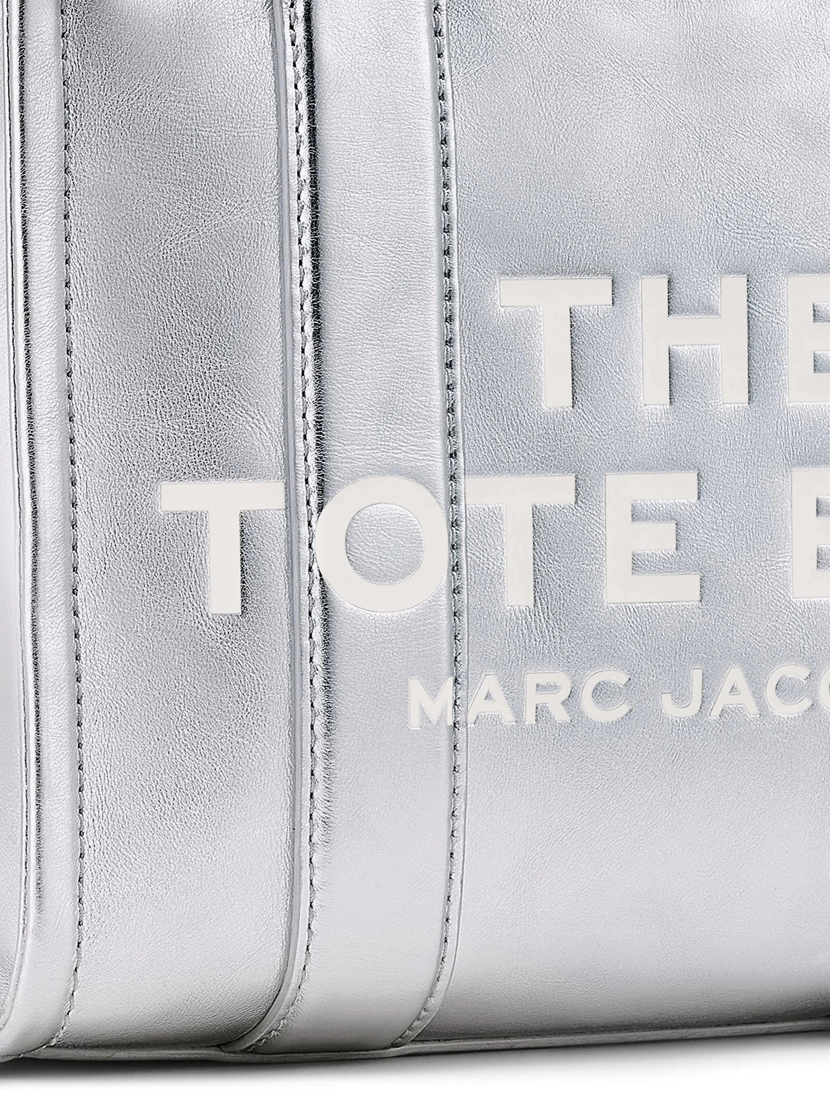 The Small Metallic Tote Bag