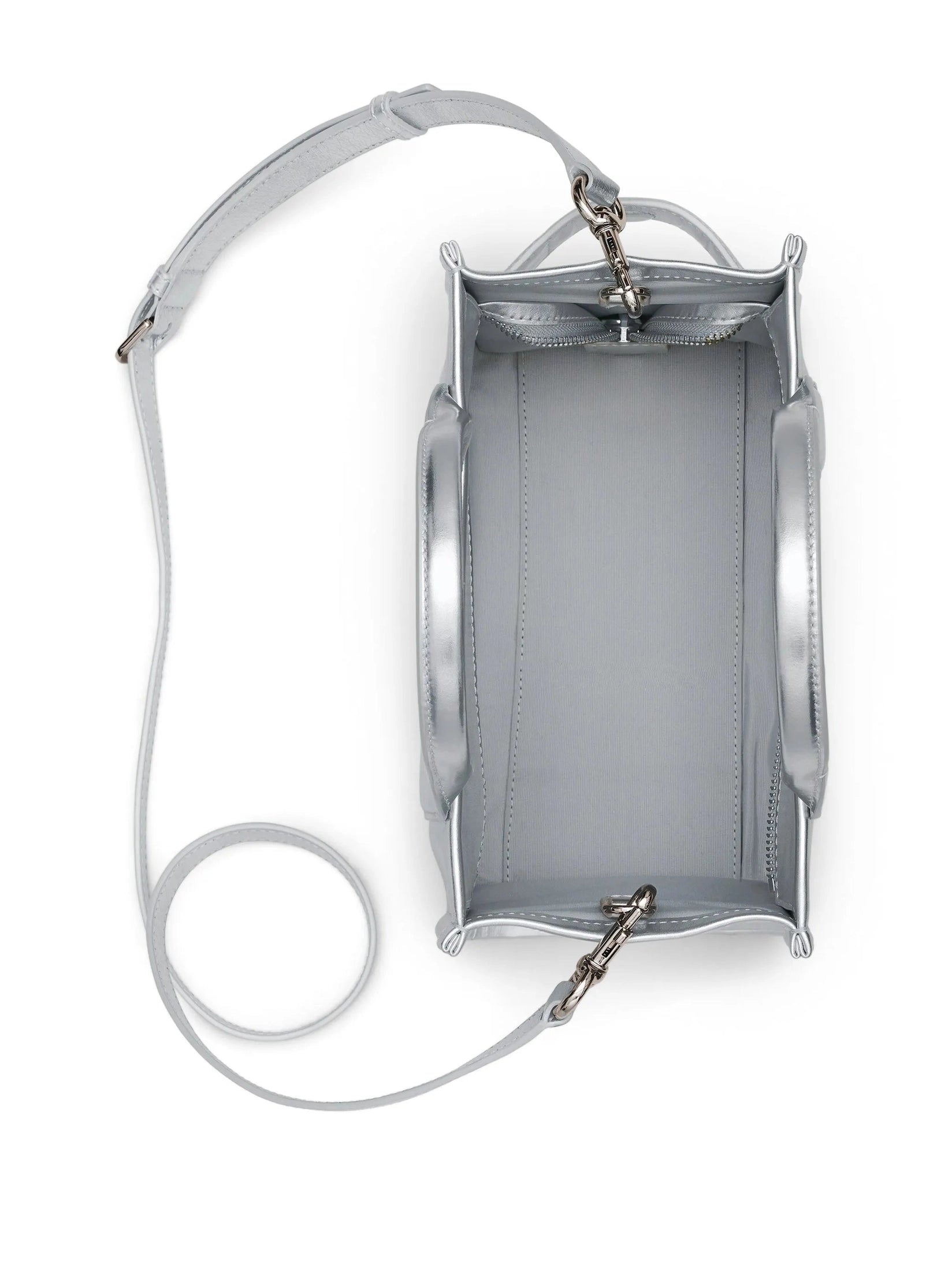 The Small Metallic Tote Bag