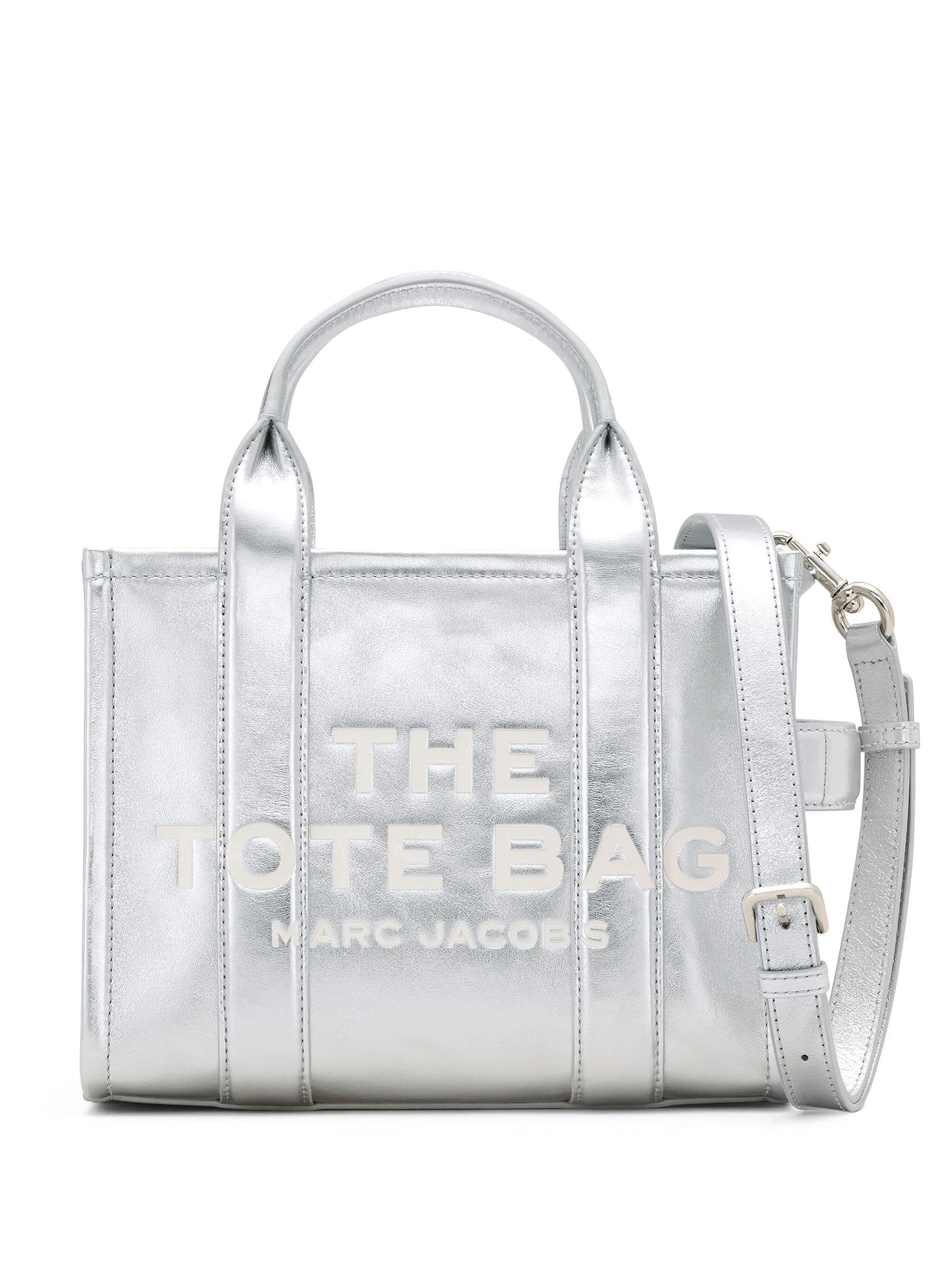 The Small Metallic Tote Bag