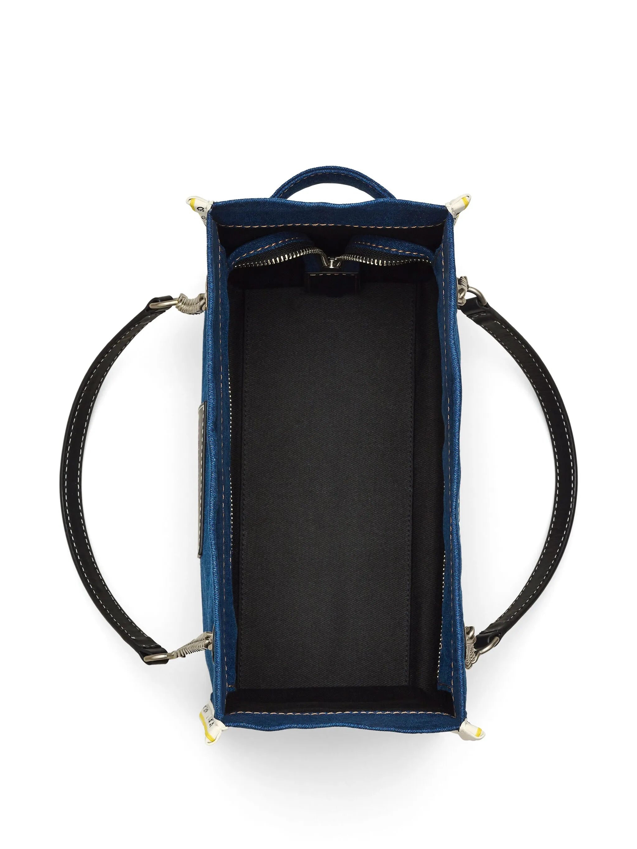 THE DENIM CHAIN MEDIUM TOTE BAG