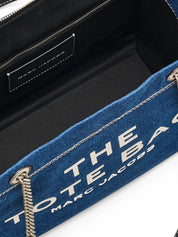 THE DENIM CHAIN MEDIUM TOTE BAG