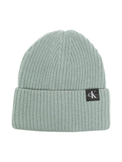 MONOGRAM RIB BEANIE