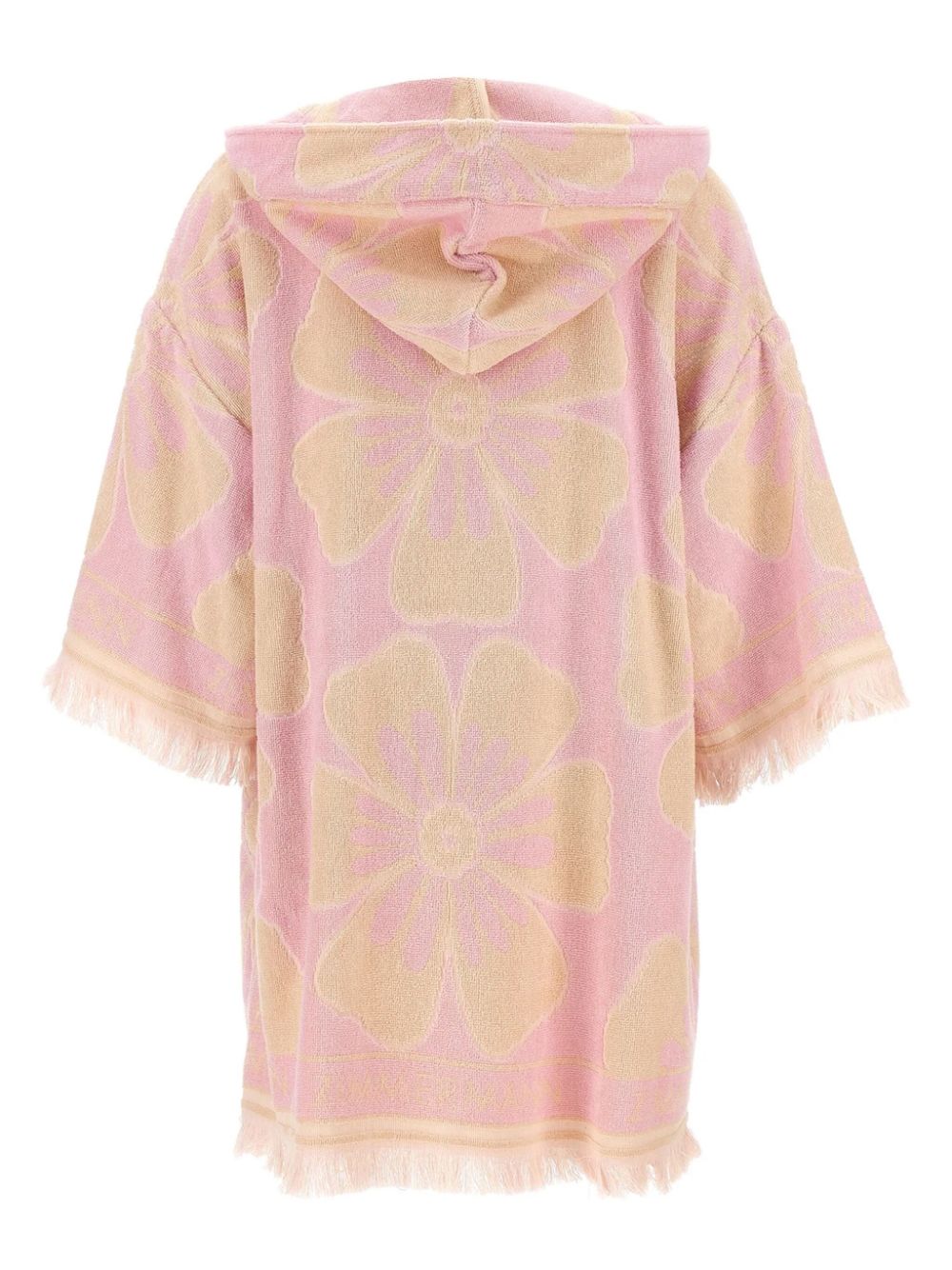 POP HOODED TOWEL MINI DRESS