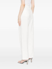 WHITE LINEN TROUSERS