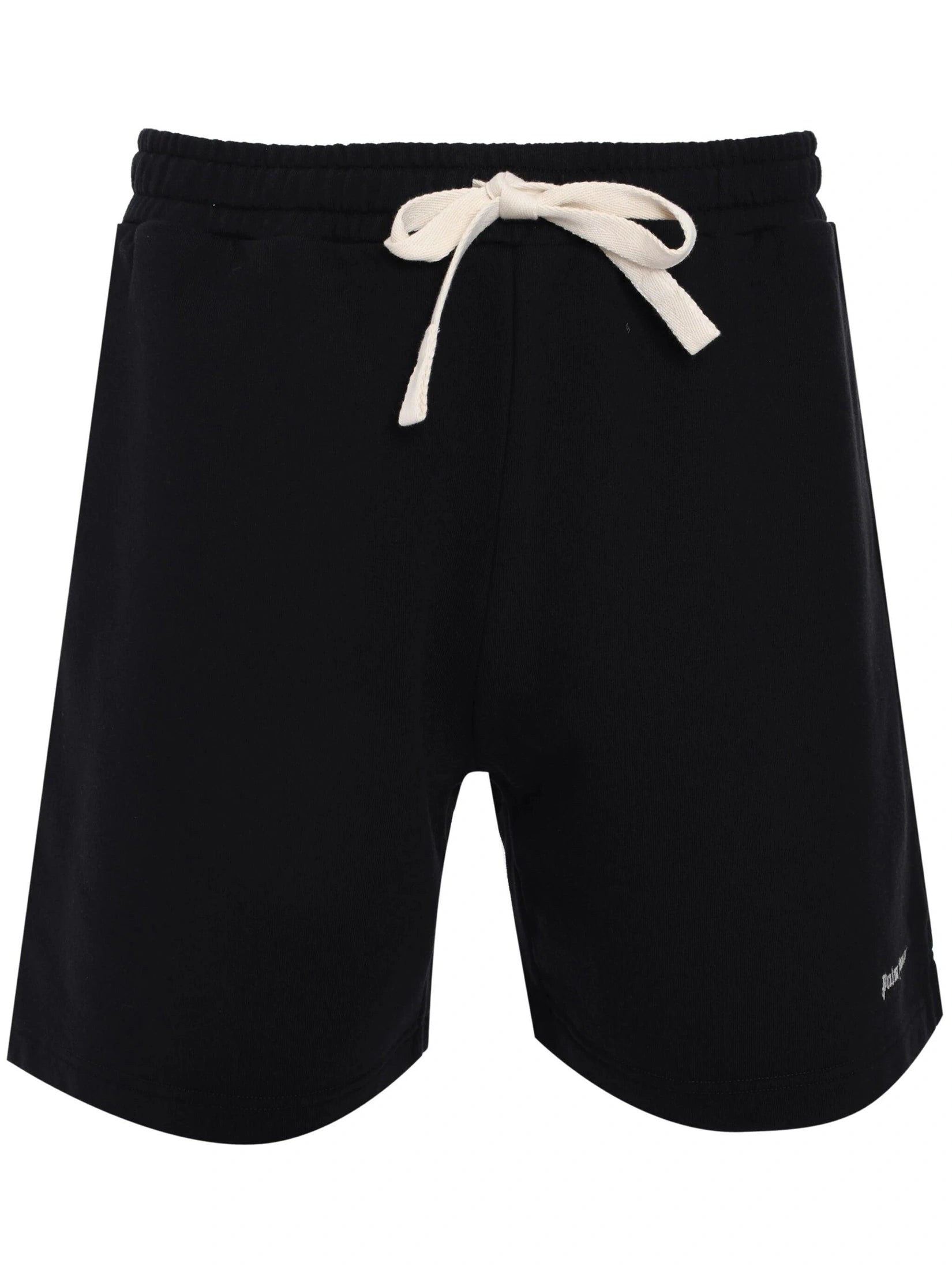 Classic logo emb sweatshort black off wh