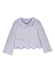 LILAC BOUCLE JACKET