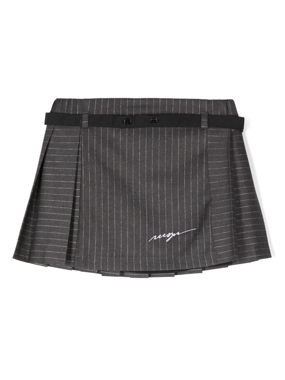 LUREX PINSTRIPED SKIRT GIRL