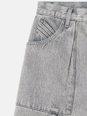 'EFFIE'' LIGHT GREY LONG PANTS