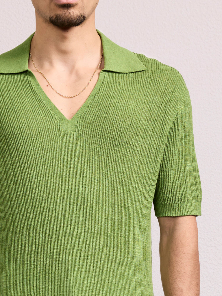 JOAQUIM COTTON-BLEND POLO