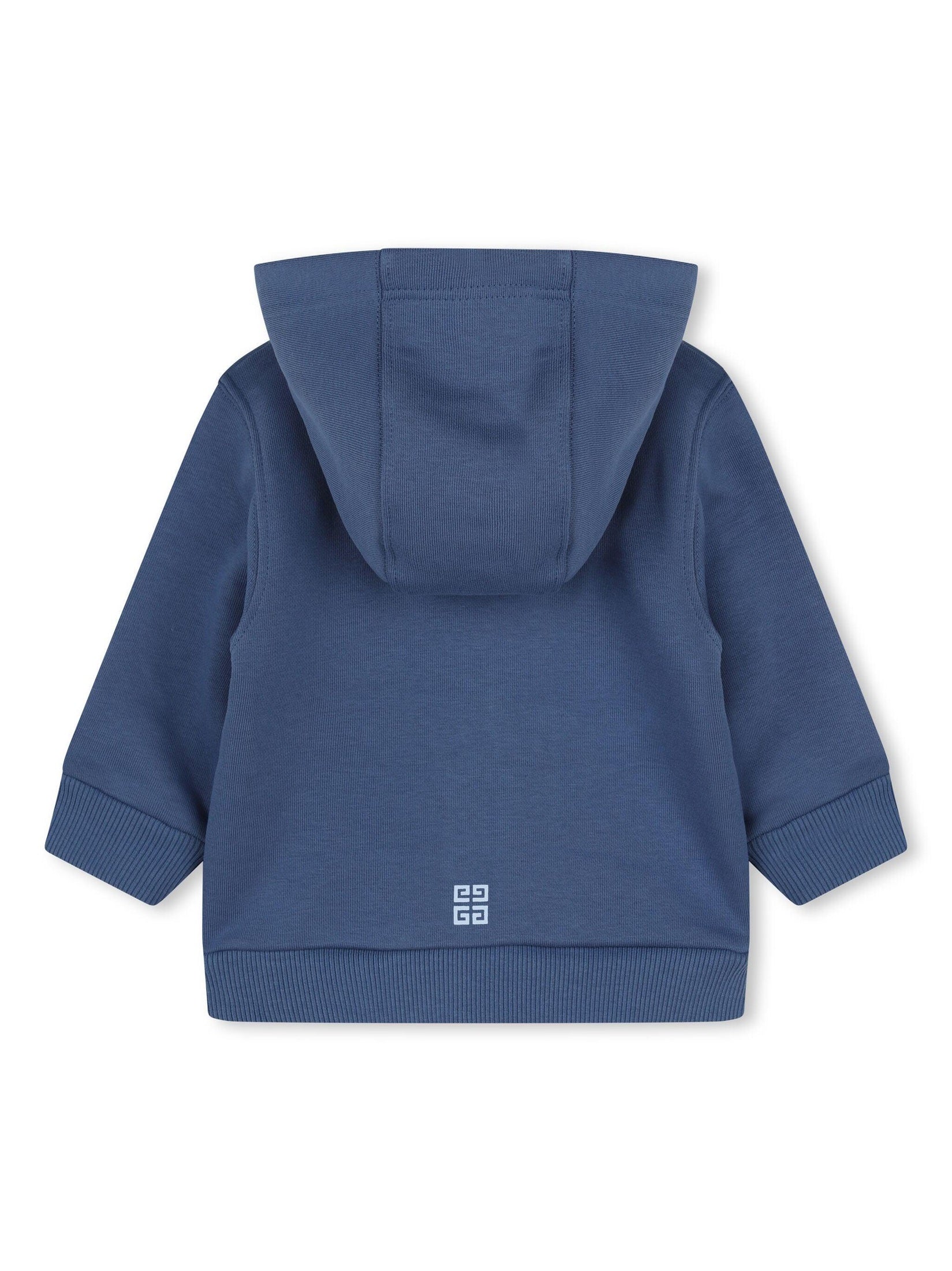 Givenchy kids logo-print zip-up hoodie