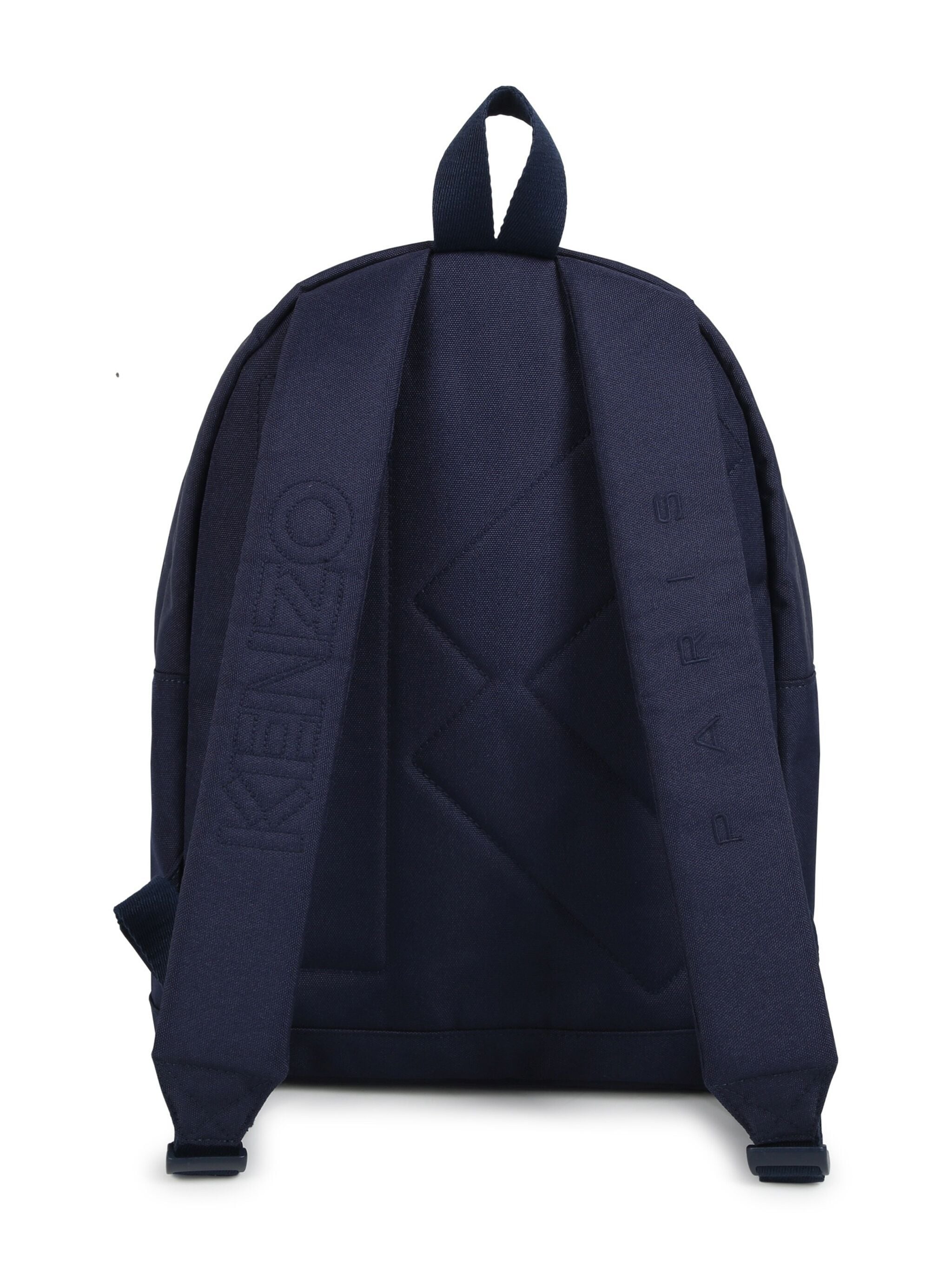 Kenzo Kids Rucksack logo-embroidered backpack