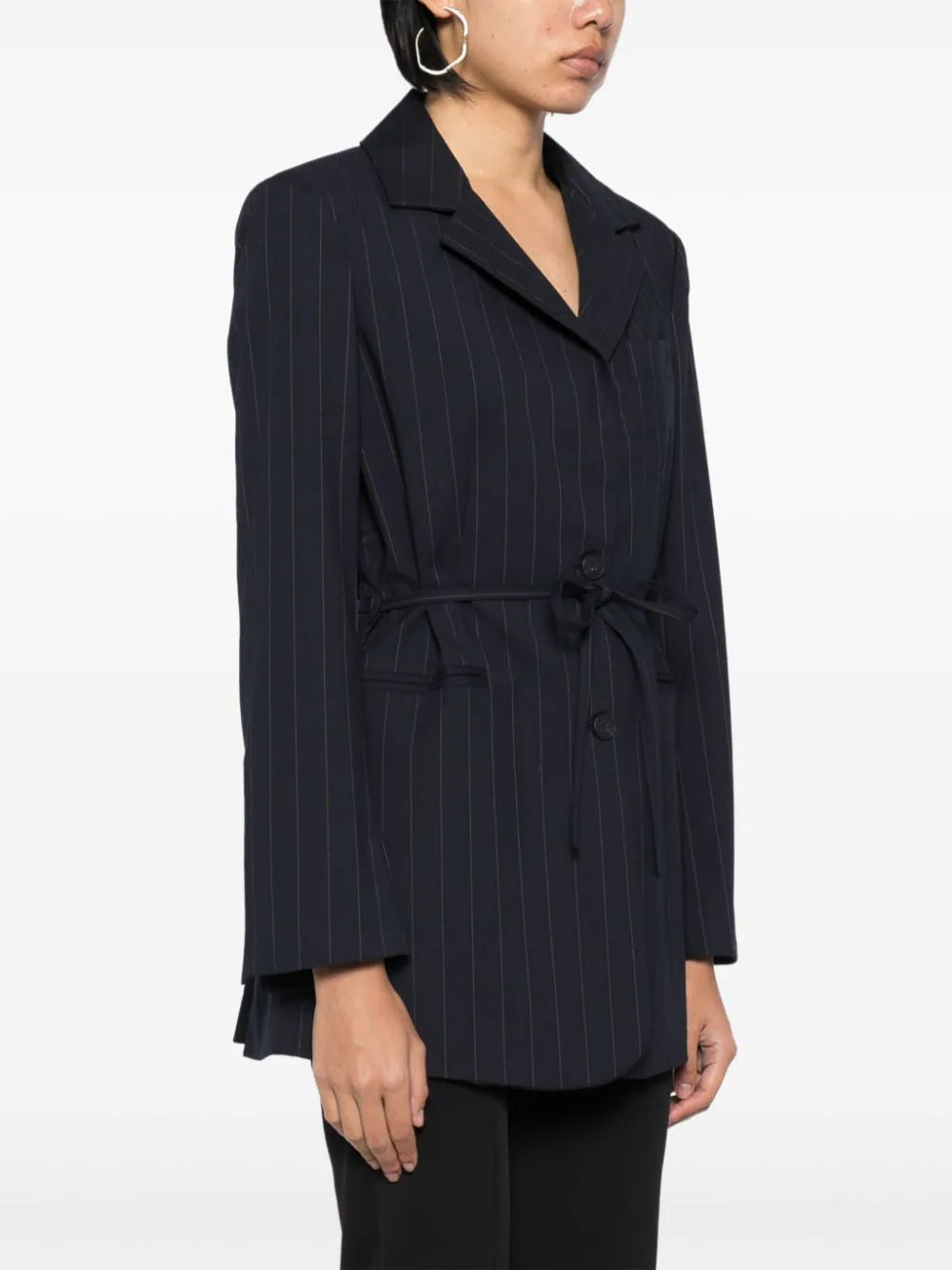 GERI NAVY BLAZER OVERSIZED