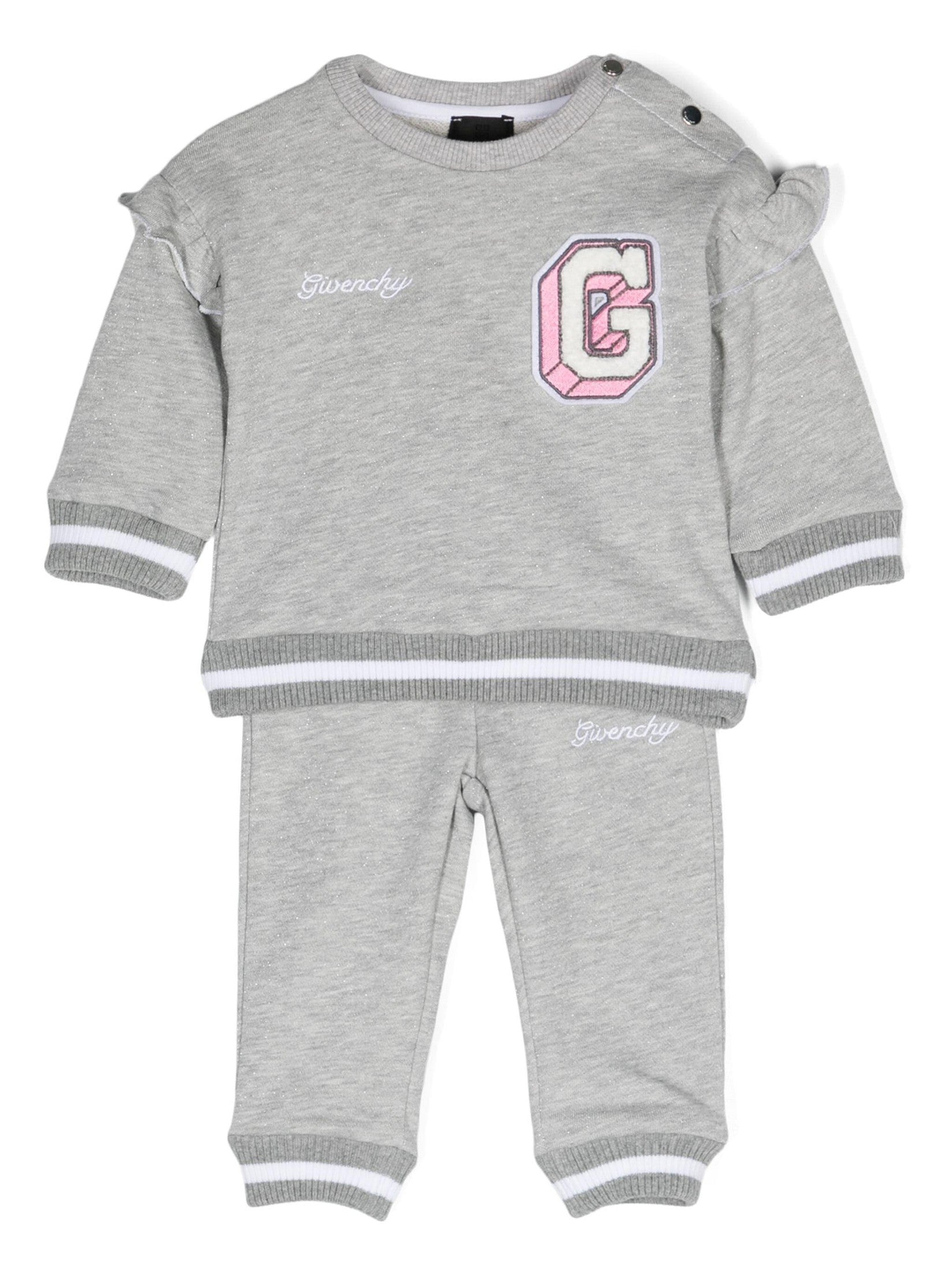 Givenchy kids logo-patch tracksuit