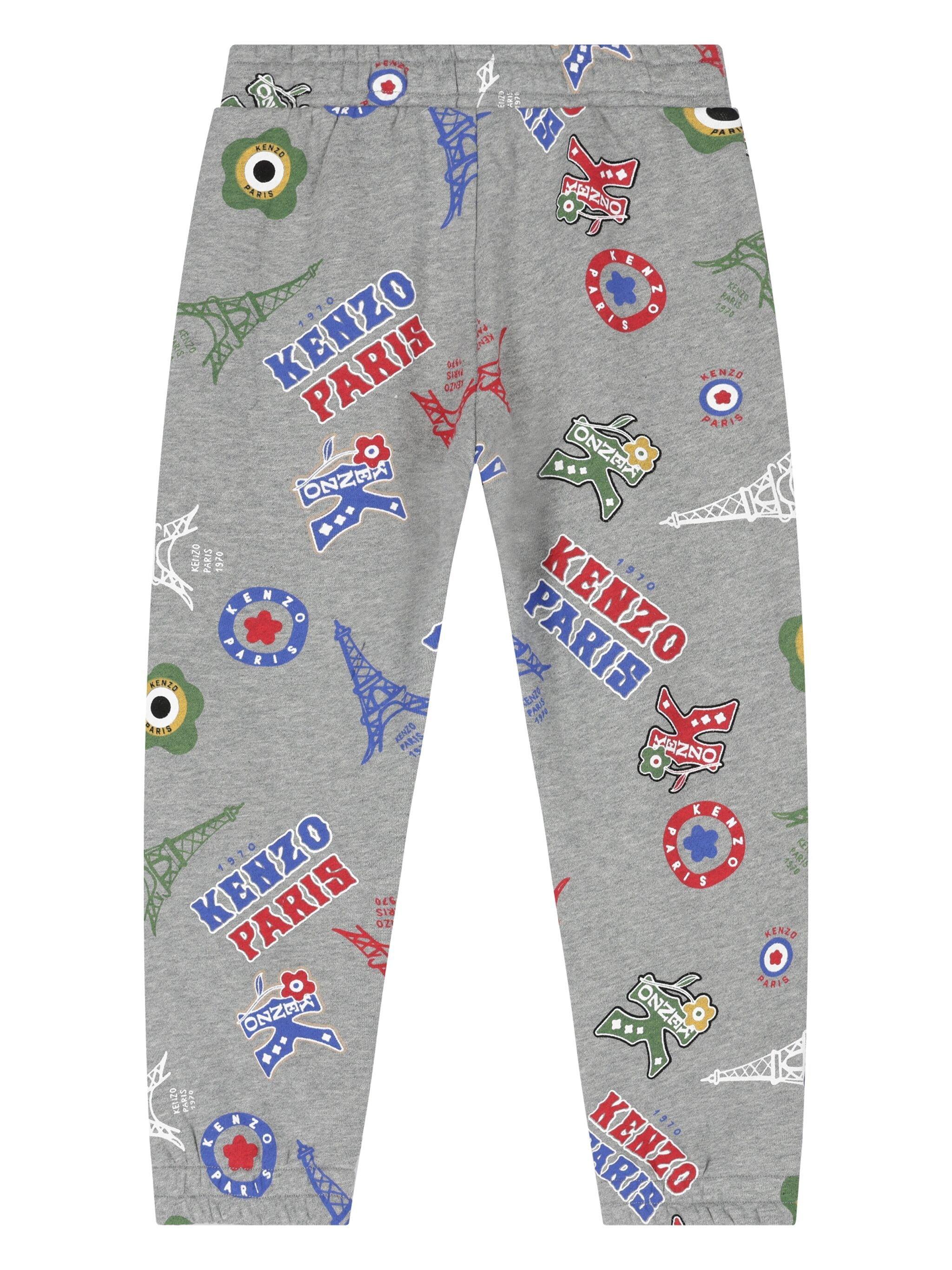 Kenzo Kids logo-print joggers