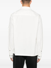 ORGANIC GABARDINE FULL ZIP OVERSHIRT