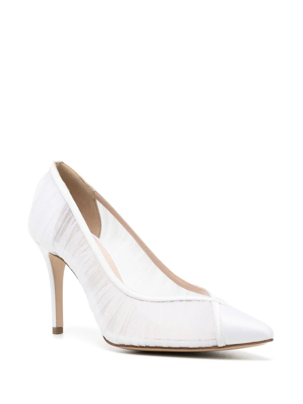 NORA PUMP - 85 MM - WHITE