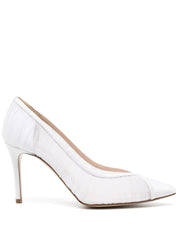 NORA PUMP - 85 MM - WHITE