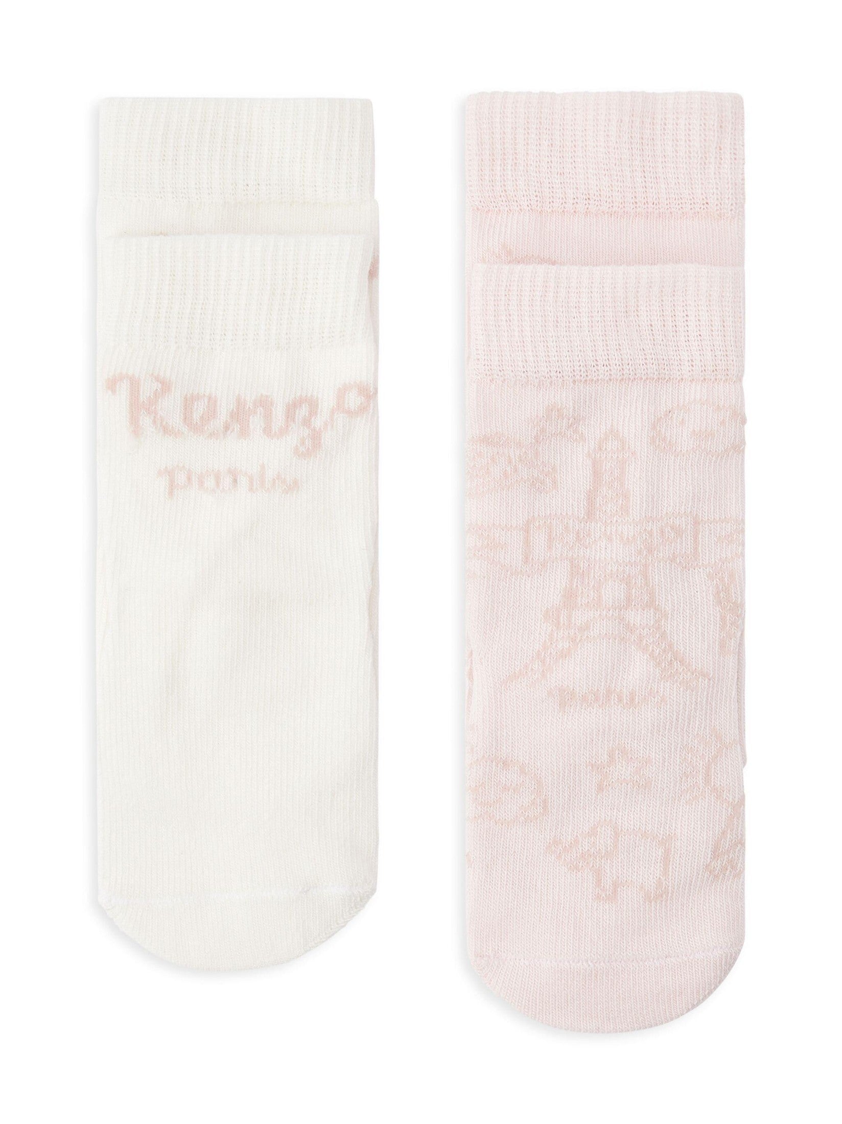 Kenzo kids logo socks (pack of two)