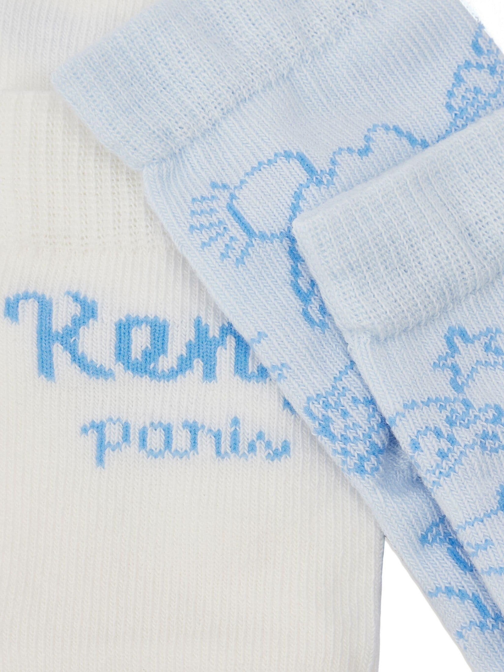 Kenzo kids intarsia-knit logo socks (pack of two)