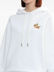 RAMAGE FLOWER ARROW REG HOOD WHITE - MUL