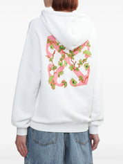 RAMAGE FLOWER ARROW REG HOOD WHITE - MUL