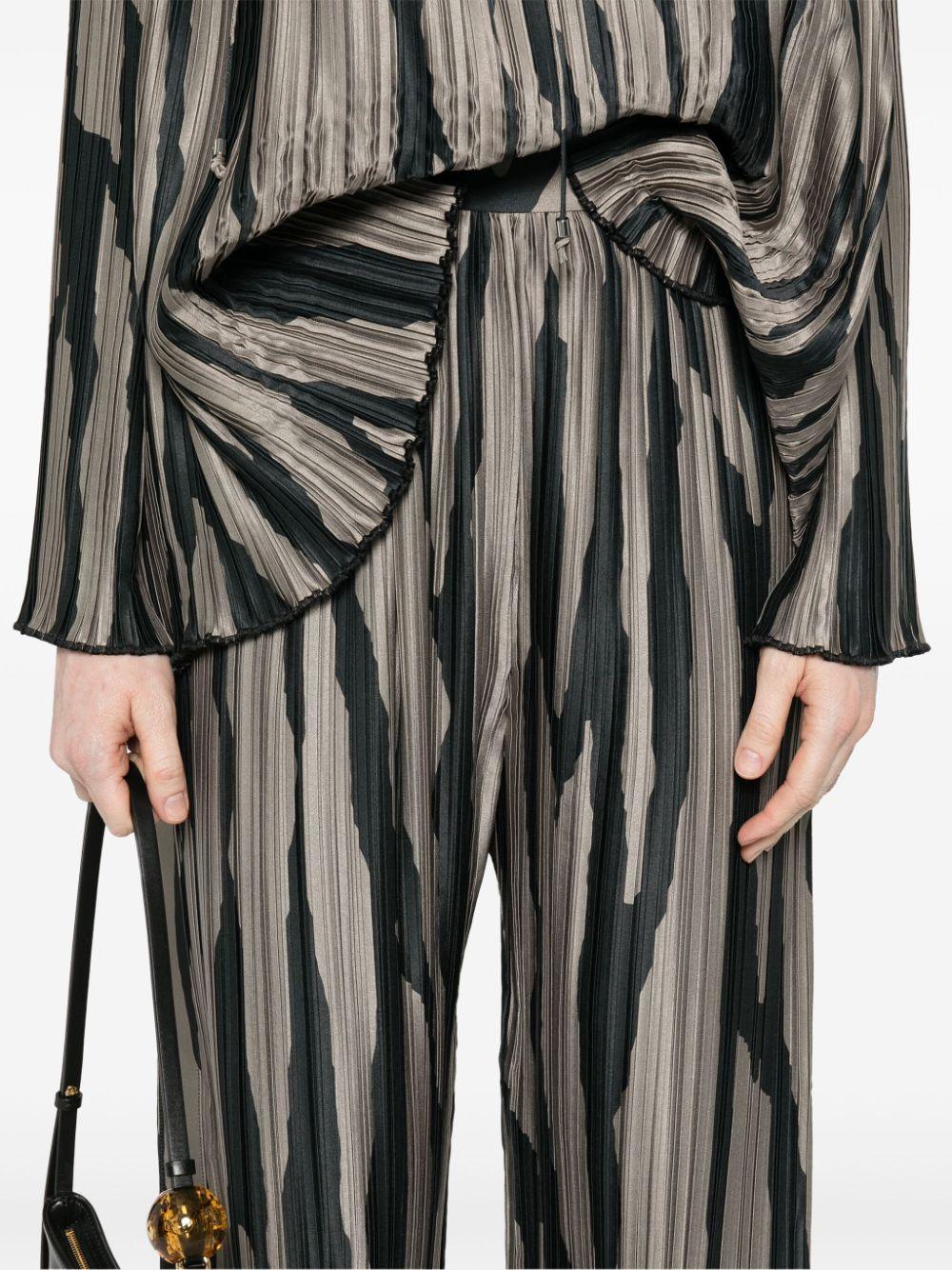 PLEATED TROUSERS