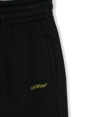 BOOKISH DIAG SWEATPANT BLACK LIME