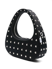 STUDDED CROSSBODY BAGUETTE SWIPE BAG