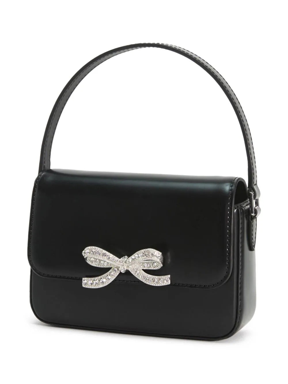 BLACK LEATHER MICRO BAG