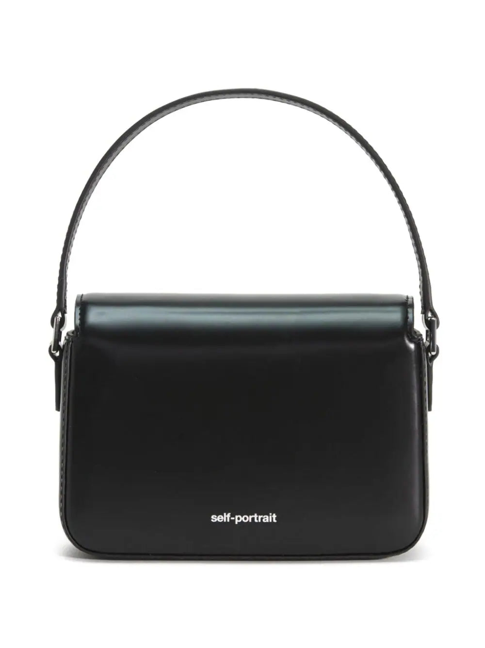 BLACK LEATHER MICRO BAG