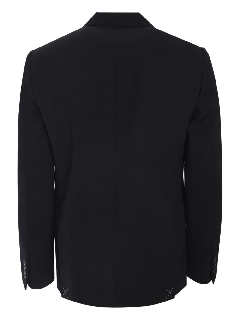 OW EMB WOOL DB TUXEDO JKT BLACK - BLACK