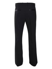 OW EMB TUXEDO FLARE PANT BLACK - BLACK