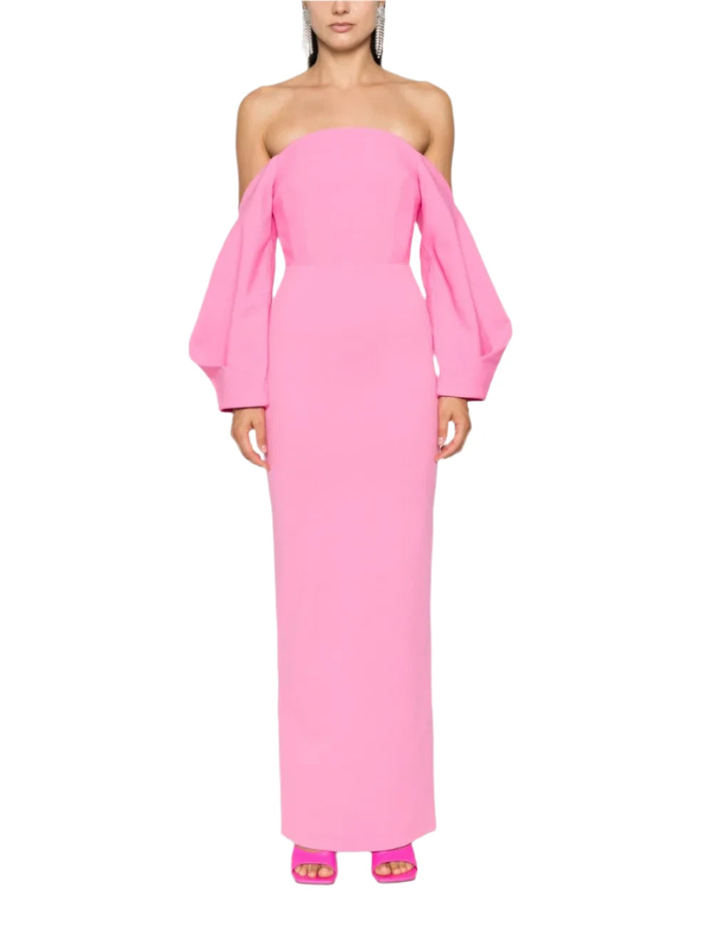 The Lotta Maxi Dress in Light Pink