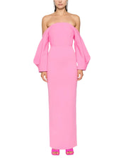 The Lotta Maxi Dress in Light Pink