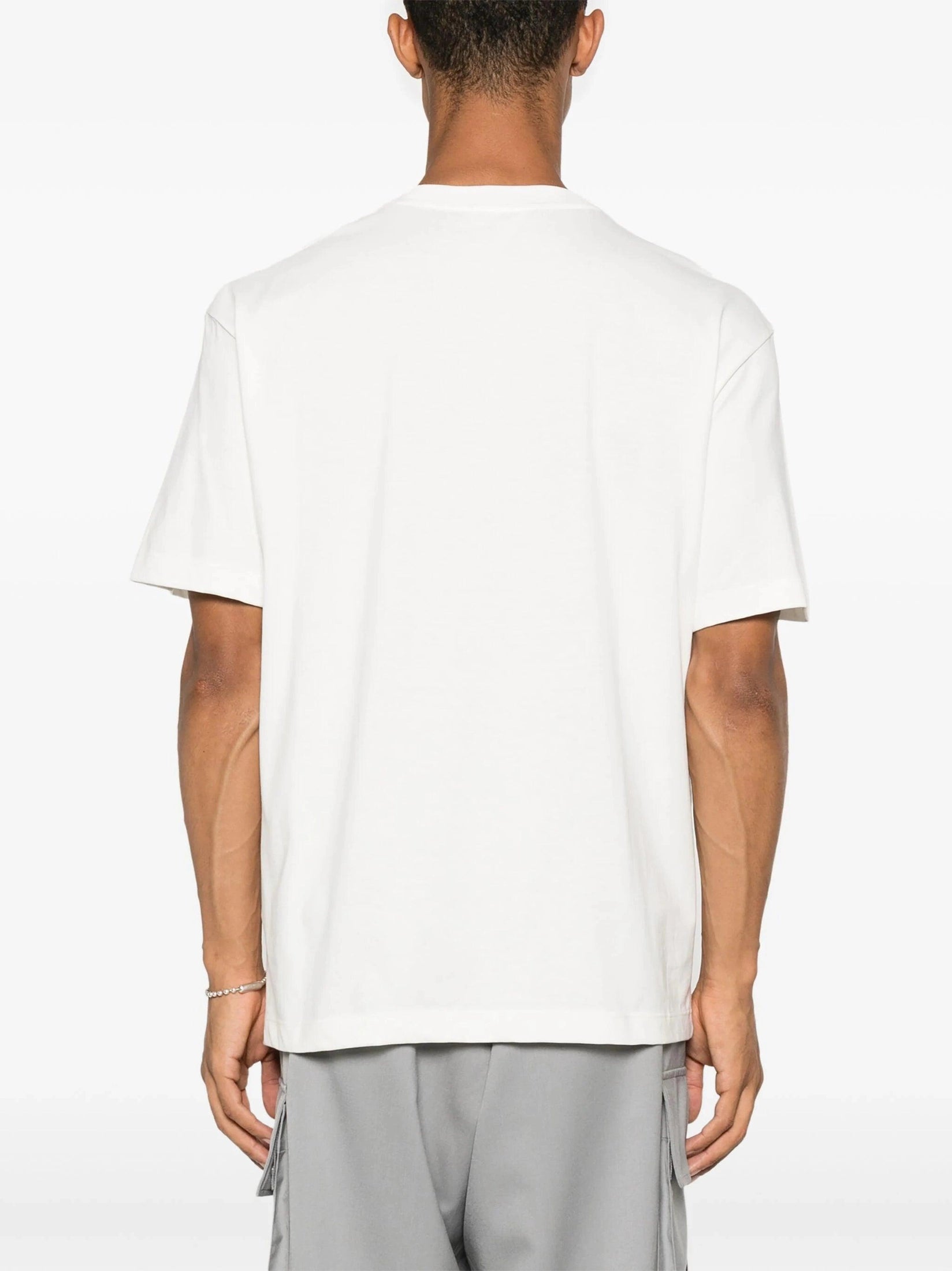 T-shirt red masks print