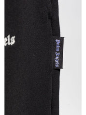 CLASSIC LOGO EMB SWEATPANTS BLACK OFF WH