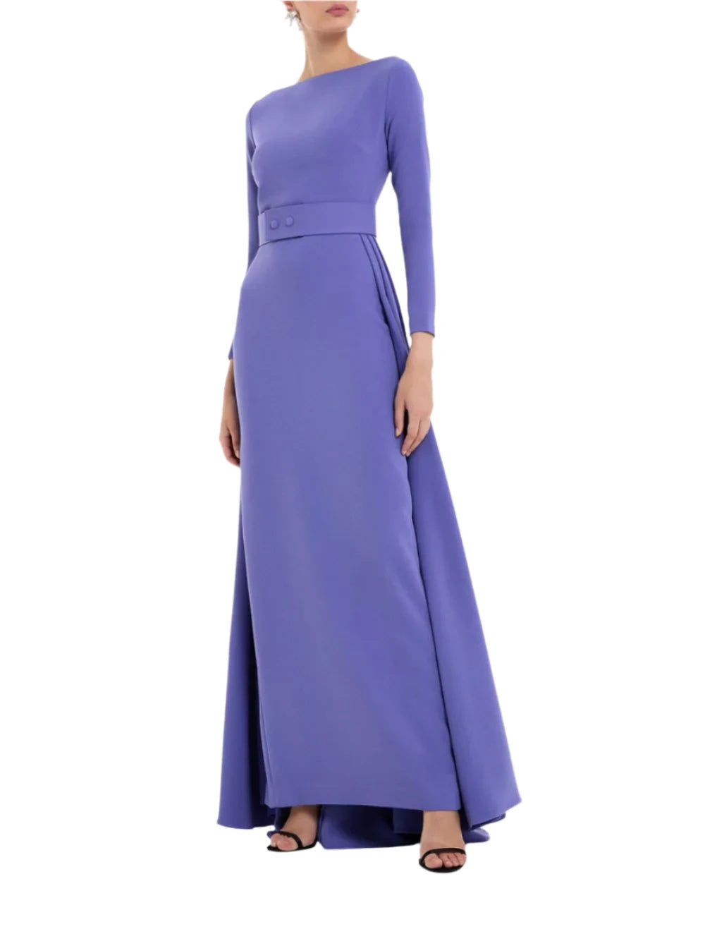 The Shayla Maxi Dress Periwinkle